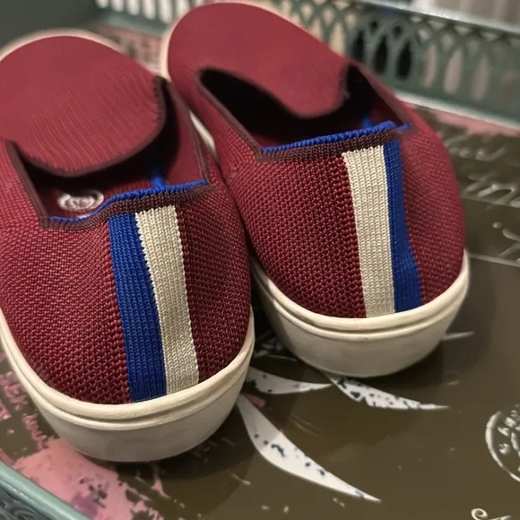 Rothy's maroon Slip On Sneakers Knit Comfort size 6 A00159 - Picture 5 of 6
